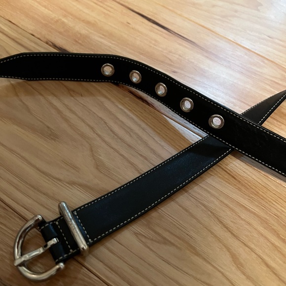 Coach Leather Belt Black - Picture 3 of 5